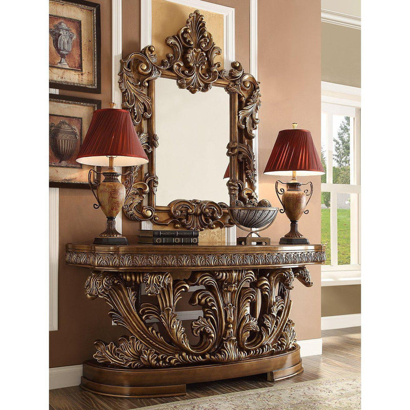 Homey Design Luxury Hd-8018 - Console Table-Iron Home Concepts