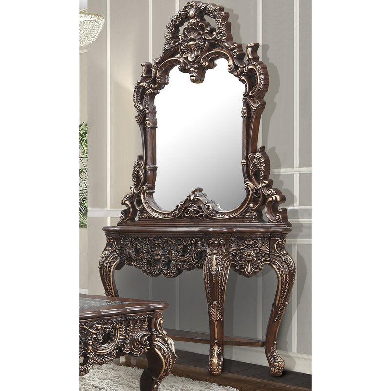 Homey Design Luxury Hd-998C - Console-Iron Home Concepts