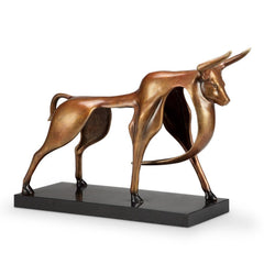 SPI Home Contemporary Bull Statue-Iron Home Concepts