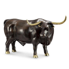SPI Home El Toro Grande Bull Statue-Iron Home Concepts