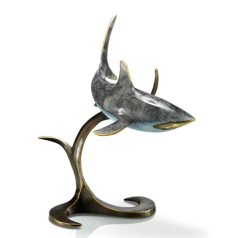 SPI Home Shark Tabletop Decor-Iron Home Concepts