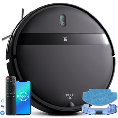Kilgone Robot Vacuum and Mop Combo, App/Alexa Control, Smart Robot Vacuum Cleaner, Ultra-Thin, Automatic Recharge Robotic Vacuum Cleaner for Pet Hair/Carpet/Hard Floor