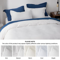 Bedsure White Duvet Cover Queen Size - Soft Double Brushed Duvet Cover for Kids with Zipper Closure, 3 Pieces, Includes 1 Duvet Cover (90"x90") & 2 Pillow Shams, NO Comforter