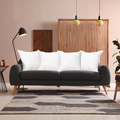 Utopia Bedding Throw Pillows (Set of 4, White), 20 x 20 Inches Pillows for Sofa, Bed and Couch Decorative Stuffer Pillows