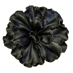 Black/Gold Wall Flower 20"