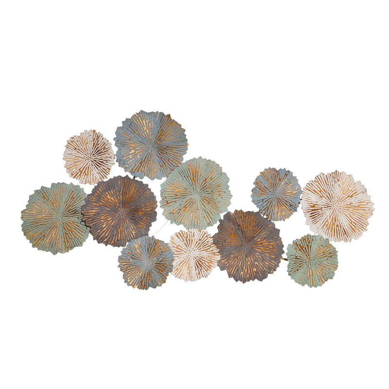 Multicolor Metal Circles Walldecor, Wb