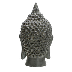 20" Buddha Head, Gray