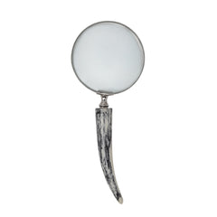 4" Magnifying Glass W/ Faux Ivory Handle