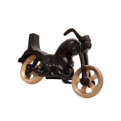 10" Motorcycle, Black