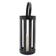 S/2 Cut-Out Metal Lanterns, Black