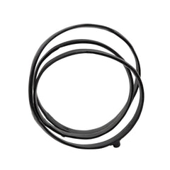 13" Metal Ring Sculpture, Black