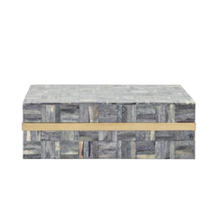 S/2 Rectangular Box, Gray