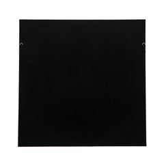 32X32 Paper Wall Art, Black/Silver