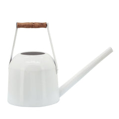 Metal 12" Watering Can, White