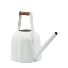 Metal 12" Watering Can, White