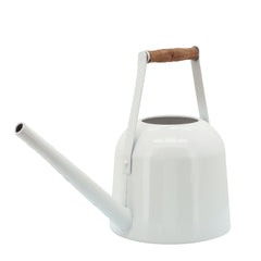 Metal 12" Watering Can, White