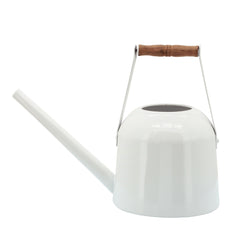 Metal 12" Watering Can, White