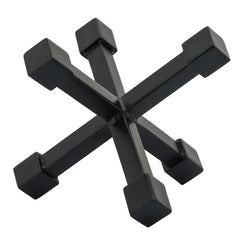 Metal 10" Decorative Jack, Black