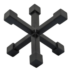 Metal 10" Decorative Jack, Black