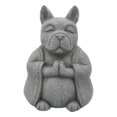 Resin, S/3 14"H Yoga Animals, Gray