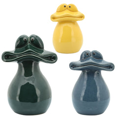 S/3 6/8/10"H Frog Table Accent, Multi