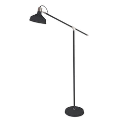 Metal 60" Dome Shade Floor Lamp, Black - Kd