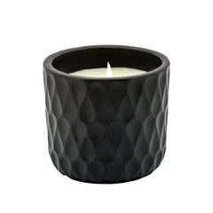 5" Teardrop Scented Candle, Black