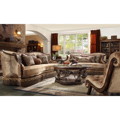 Homey Design Luxury Hd-1631 - 3Pc Sofa Set-Iron Home Concepts