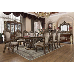 Homey Design Luxury Hd-1803 - 9Pc Dining Set-Iron Home Concepts