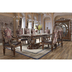 Homey Design Luxury Hd-1804 - 9Pc Dining Set-Iron Home Concepts