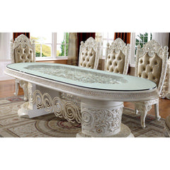 Homey Design Luxury Hd-1806 - Rectangle Table-Iron Home Concepts