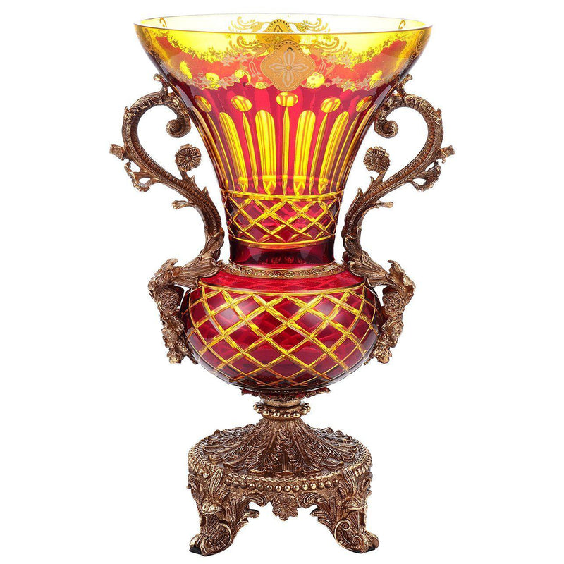 Homey Design Luxury Hd-3014 - Vase-Iron Home Concepts