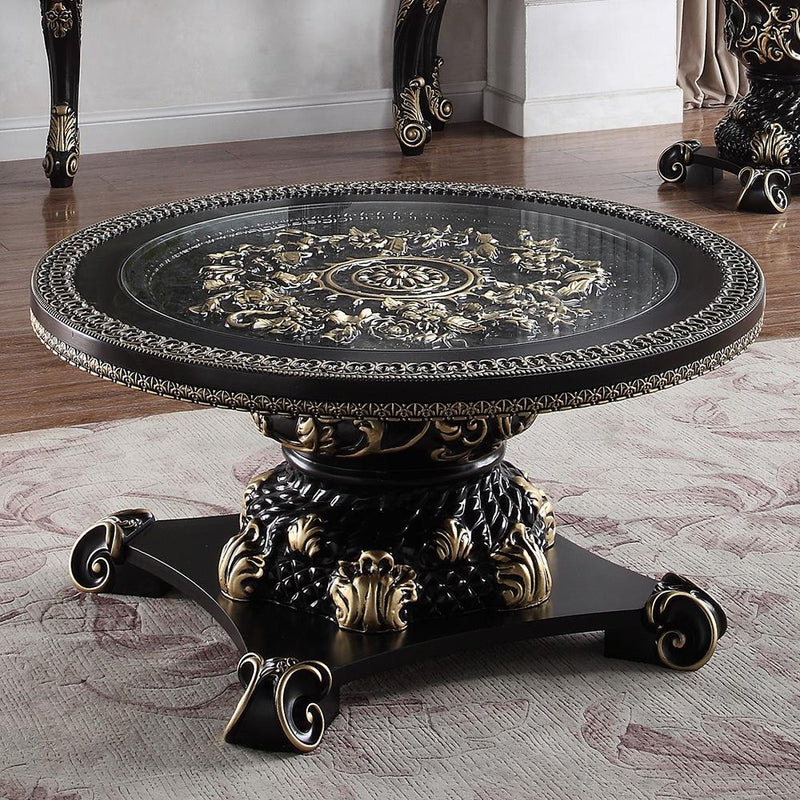 Homey Design Luxury Hd-328B - Coffee Table-Iron Home Concepts