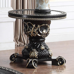 Homey Design Luxury Hd-328B - End Table-Iron Home Concepts