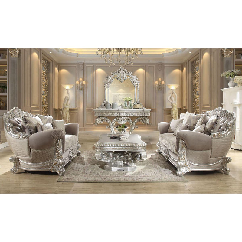 Homey Design Luxury Hd-372 - 3Pc Sofa Set-Iron Home Concepts