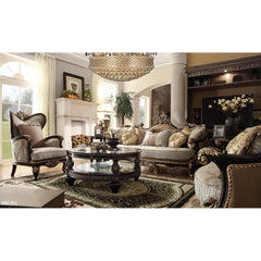 Homey Design Luxury Hd-551 - 3Pc Sofa Set-Iron Home Concepts