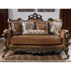 Homey Design Luxury Hd-555 3Pc Sofa Set-Iron Home Concepts