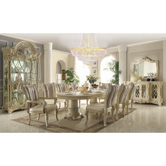 Homey Design Luxury Hd-5800 - 9Pc Dining Table Set-Iron Home Concepts