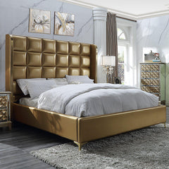 Homey Design Luxury Hd-6065 - Ek Bed-Iron Home Concepts