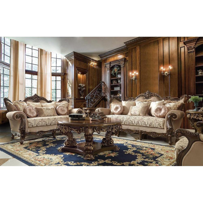 Homey Design Luxury Hd-6935 - 3Pc Sofa Set-Iron Home Concepts