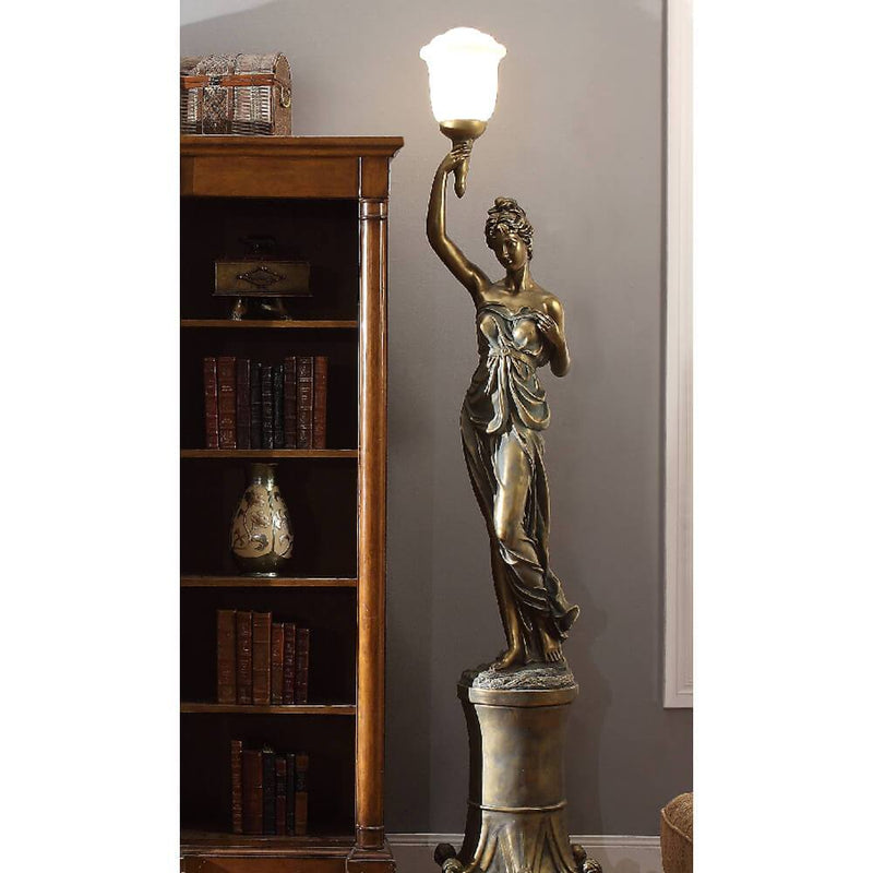 Homey Design Luxury Hd-7919 B - Face Left Lamp-Iron Home Concepts