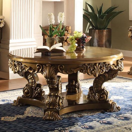 Homey Design Luxury Hd-8008 - Coffee Table-Iron Home Concepts