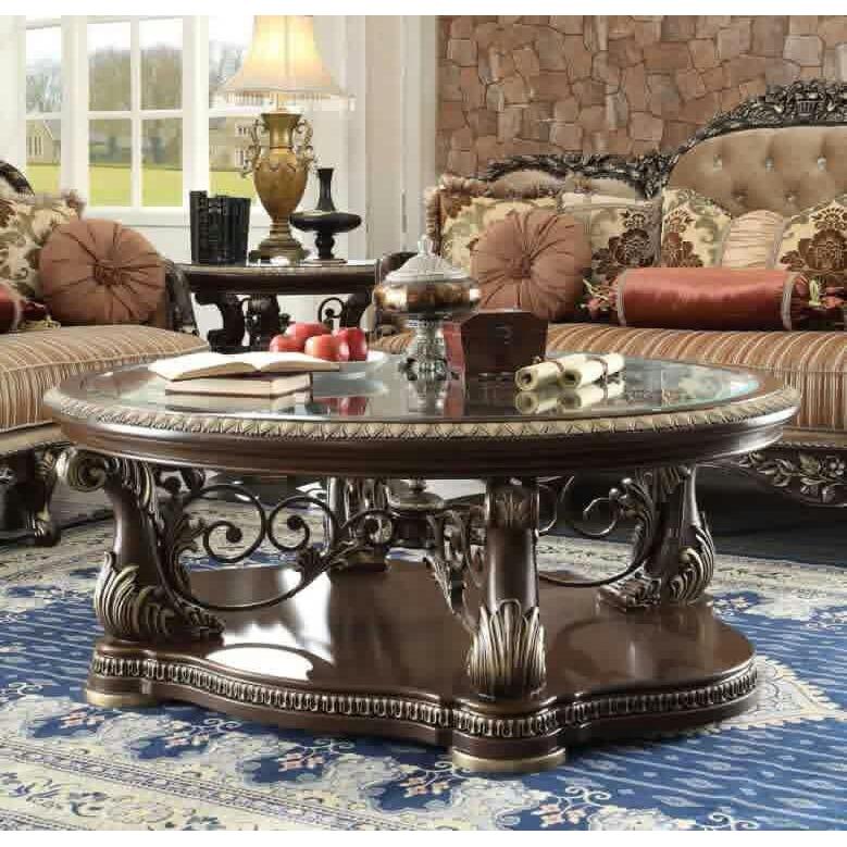 Homey Design Luxury Hd-8013 - Coffee Table-Iron Home Concepts