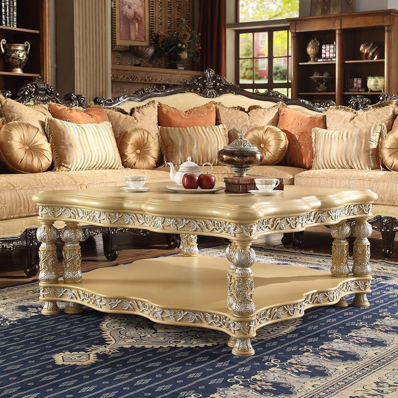 Homey Design Luxury Hd-8015 - Coffee Table-Iron Home Concepts