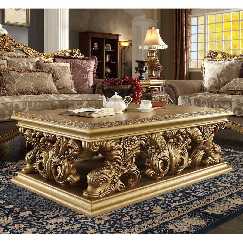 Homey Design Luxury Hd-8016 - Coffee Table-Iron Home Concepts