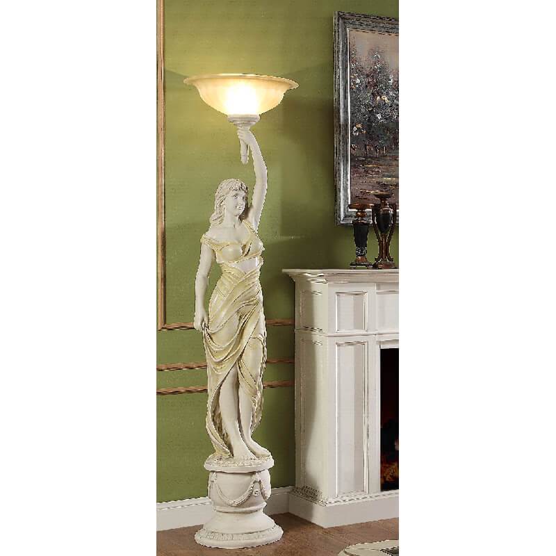 Homey Design Luxury Hd-8025 - Face Left Lamp-Iron Home Concepts