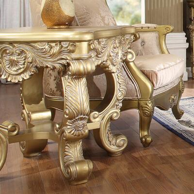 Homey Design Luxury Hd-8086 - End Table-Iron Home Concepts