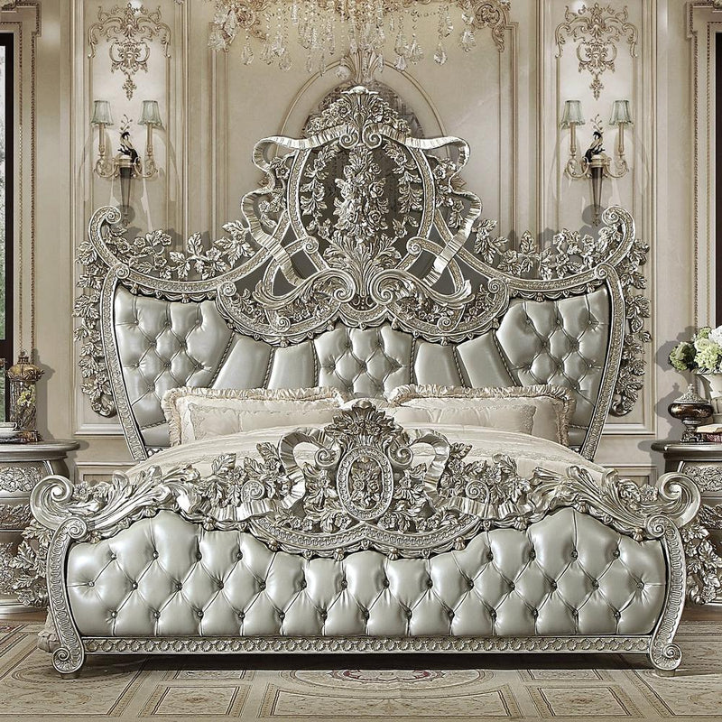 Homey Design Luxury Hd-8088 - Ek Bed-Iron Home Concepts