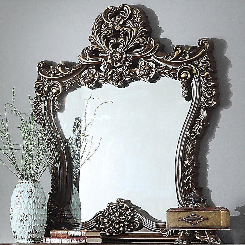 Homey Design Luxury Hd-905 C - Console Mirror-Iron Home Concepts