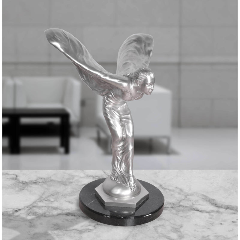 AFD Home Bronze and Nickel Spirit of Ecstasy 28 Inch